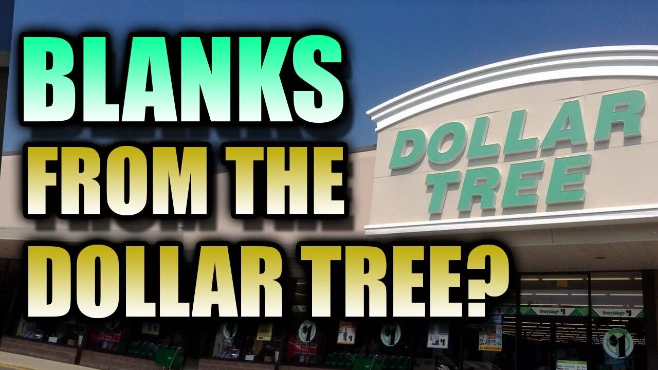 Sublimation Blanks from the DollarTree? We're going shopping! Part 1 of 2