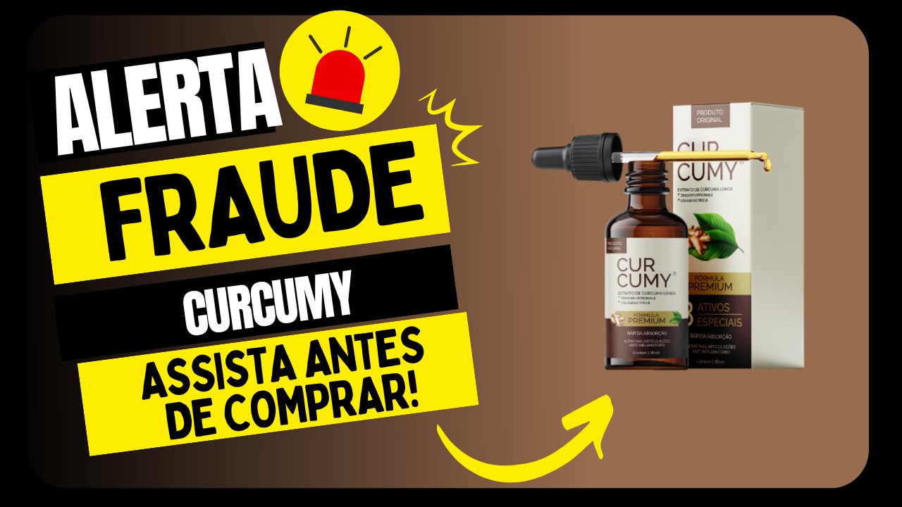 Alerta!! CURCUMY, Assista Antes de Comprar, Curcumy