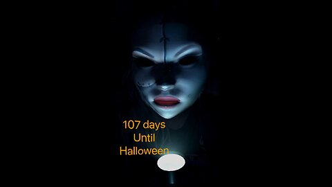 The #halloweencountdown is 107 days until #halloween