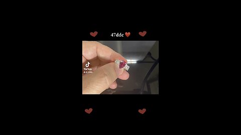 Vintage rubellite tourmaline & diamond platinum ring