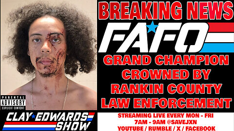 RANKIN COUNTY POLICE CROWN BRAND NEW FAFO CHAMP AFTER PURSUIT ENDS W/ MASSIVE DRUG BUST (VIDEO)