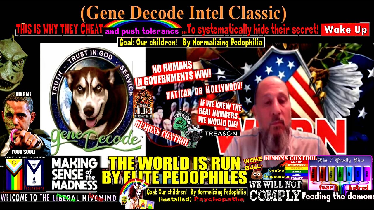 WTPN - GENE DECODE - GOVERNMENTAL DRONES - MANIA EXPOSED