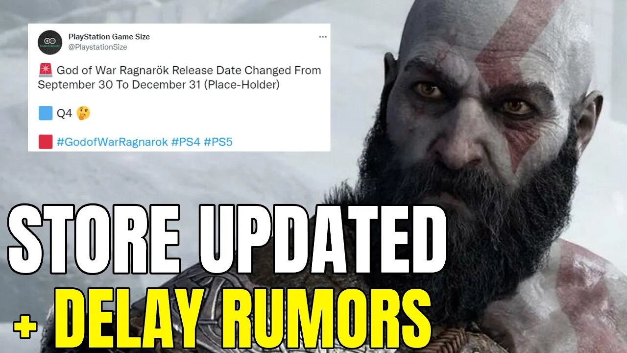 New Rumors Of God Of War Ragnarok Being Delayed To 2023 - Do We Believe Them?