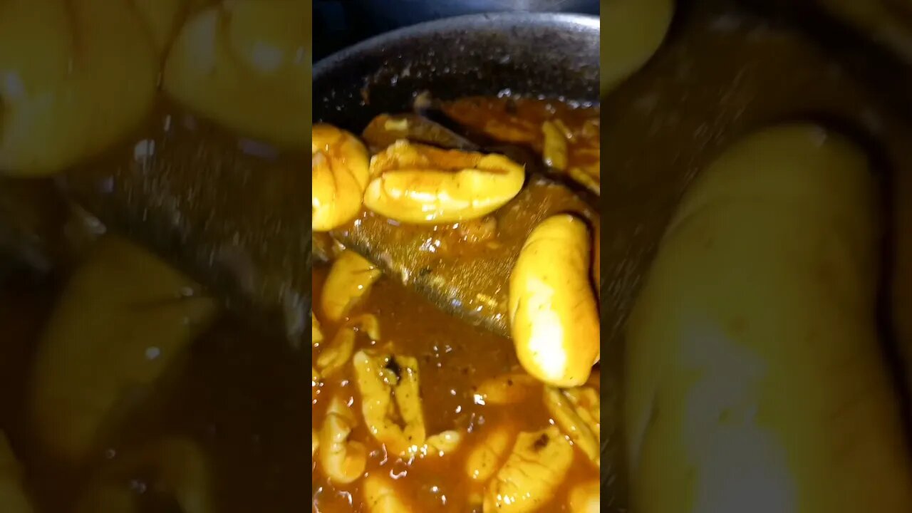 Jamaican Ackee w/ Mackerel #asmr #motivation #nature #jamaica #fire #cooking