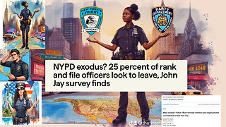 Survey Finds Nearly 25% of NYPD Officers Are Actively Looking To Leave The Job