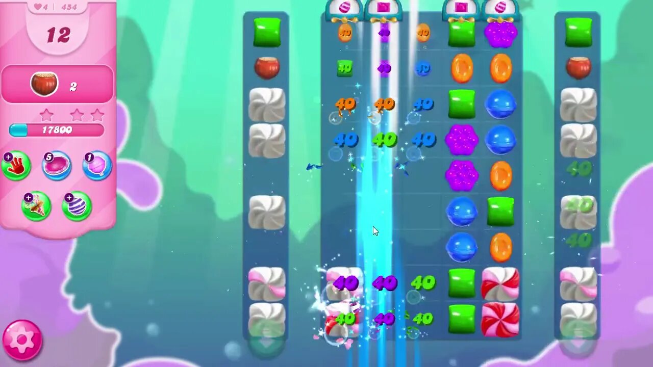 Candy Crush Saga Level 454