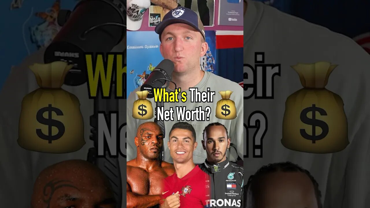 RONALDO’s NET WORTH and More! How’d You Do? #shorts #ronaldo #miketyson #lewishamilton #f1 #networth