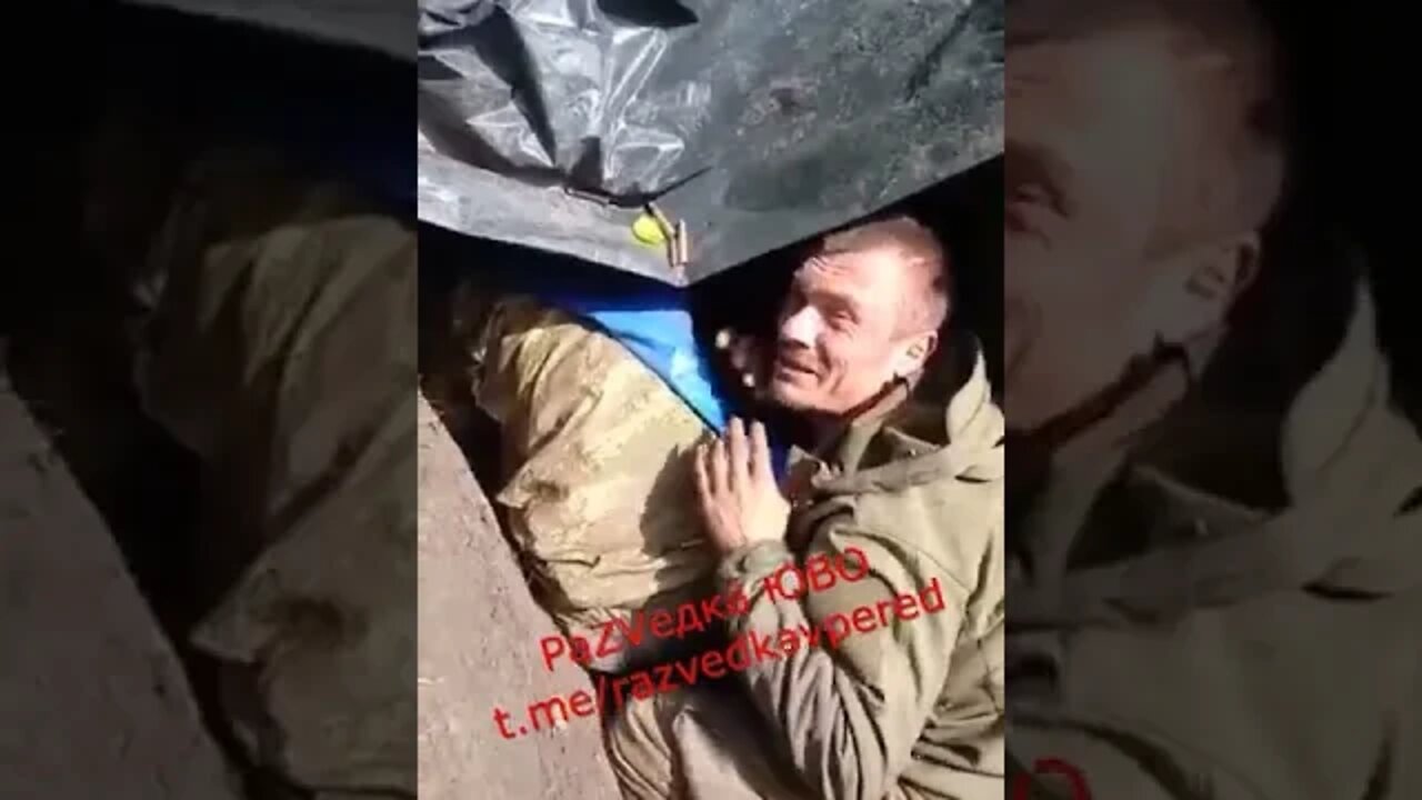 A fragment from the hail passed between the bulletproof vest and the body God is with us