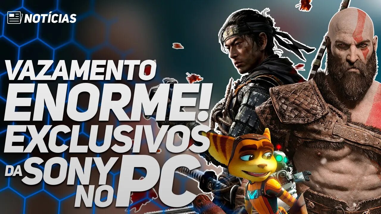 GOD OF WAR E OUTROS GRANDES EXCLUSIVOS DA SONY CHEGANDO AO PC!