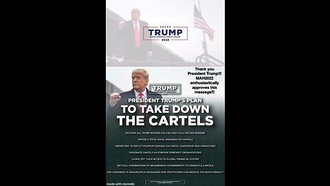 President Trump 🇺🇸 War on cartels!!!