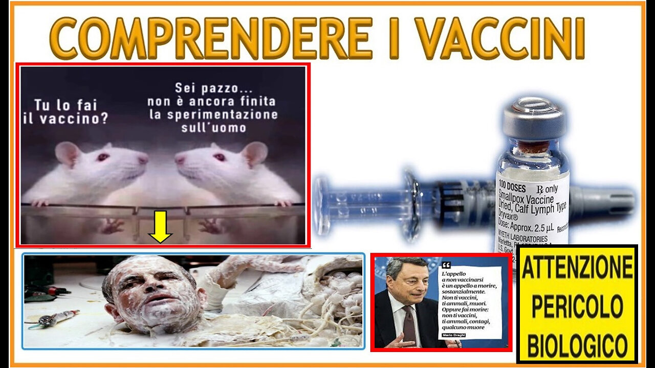 ☣️ COME VIENE MODIFICATO IL 🧬DNA🧬 ATTRAVERSO LA 💉💀⚰️VACCINAZIONE 🙈​🙉​🙊...