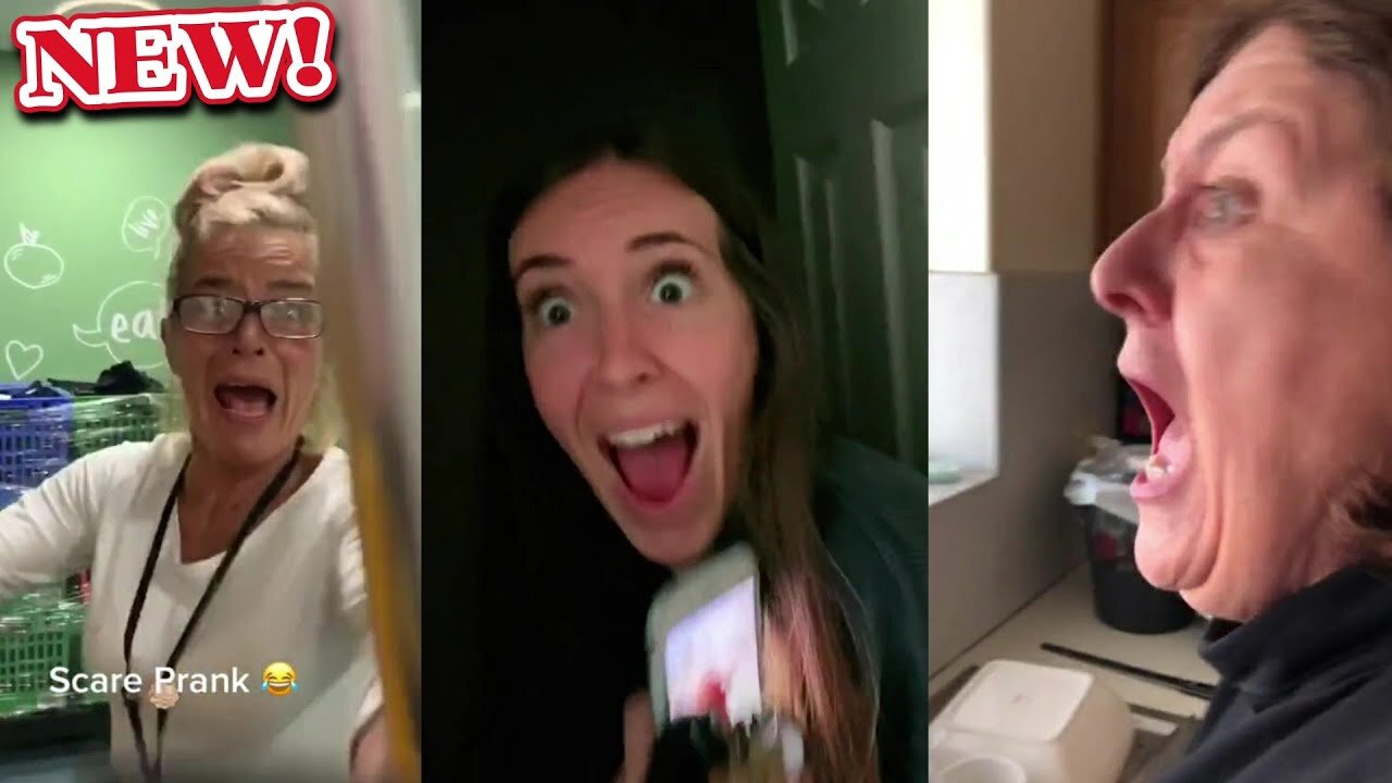 SCARE CAM (12) | Funny😂 Video | try Not To Laugh🤣 Challenge