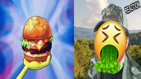 How To Make A Krabby Patty (HowToBasic) REACTION!!! (BBT)