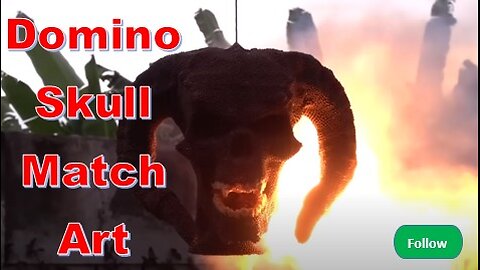 Skull Matches Domino | Domino Reaction