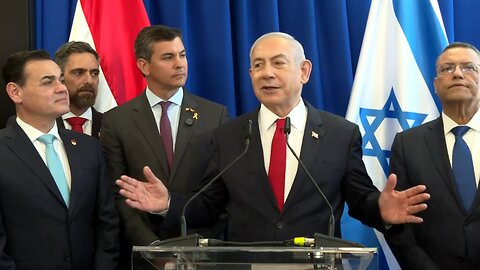 Netanyahu en la inauguración de la nueva embajada de Paraguay en Jerusalén