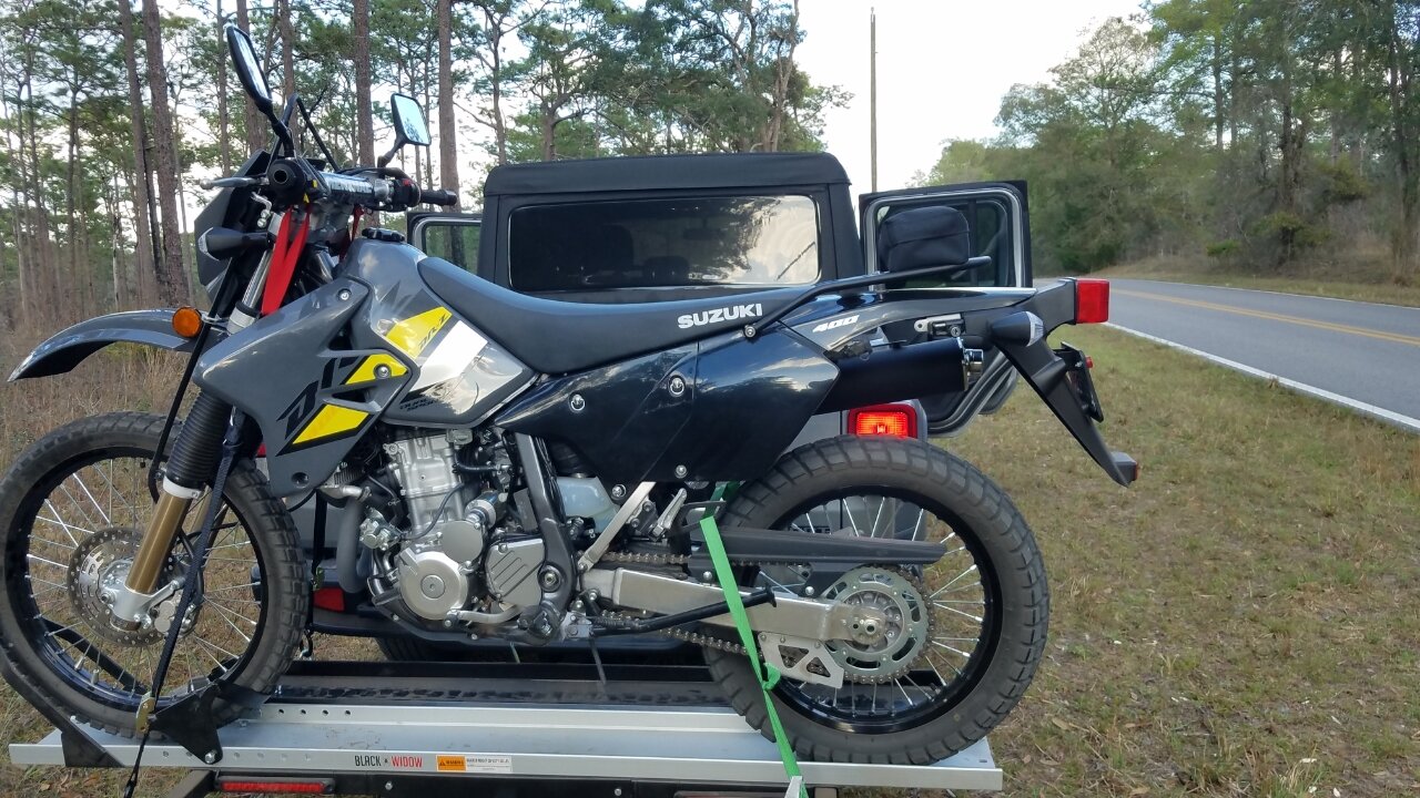 New DRZ400 Florida Trails!