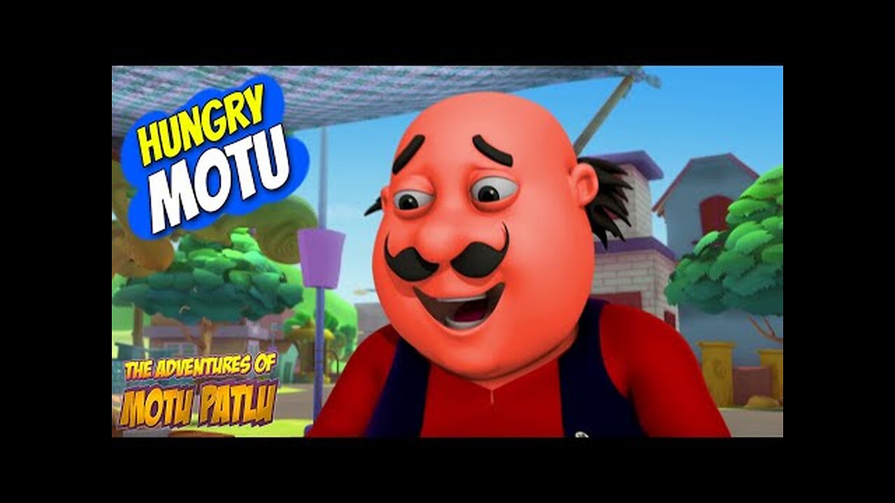 Motu Patlu in English | Kids Animation | Cartoon for Kids | Hungry Motu