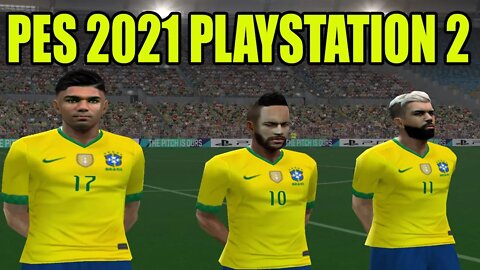 PES 2021 PS2 ADVANCED EXCLUSIVO JUNHO EDITOR LETO