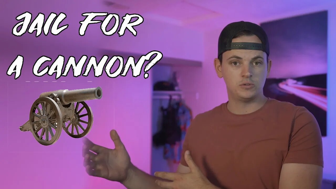 MAN IN JAIL FOR MAKING A CAN CANNON! - ATF Strikes Again!