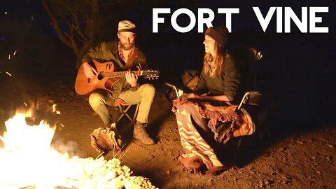 Fort Vine Unplugged: 3 Song Set in the Arizona Desert / Van Life / Full Time Travelers / Musicians