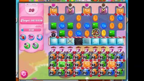 Candy Crush Level 5623 Talkthrough, 27 Moves 0 Boosters