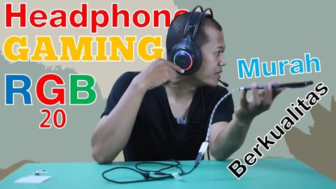 Headphone Gaming Murah Berkualitas, Lenovo ThinkPlus G20