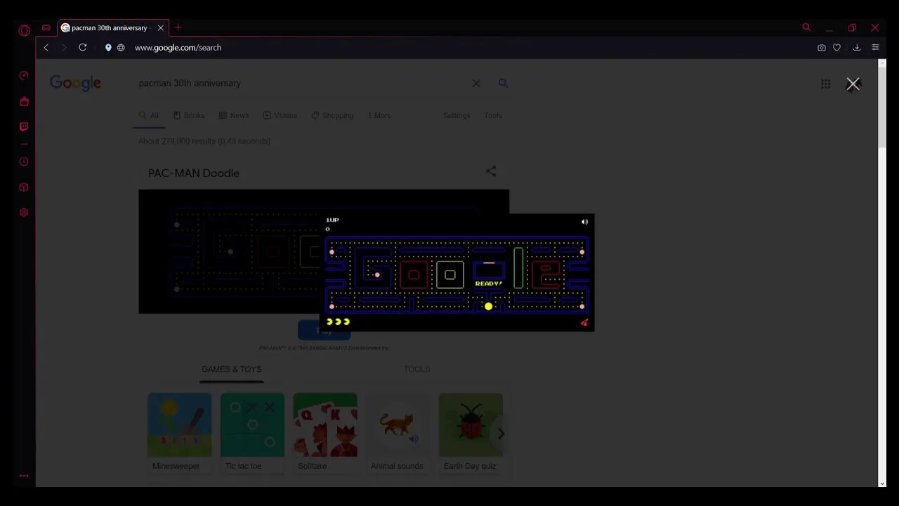 Playing Doodle PacMan on Google (With TIPS for GUIDE)