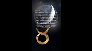 NEW MOON IN TAURUS energy for TAURUS♉️ #newmoonintaurus #taurus #tarotary #newmoon