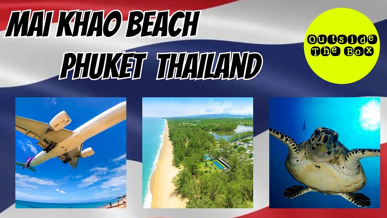 MAI KHAO BEACH PHUKET THAILAND