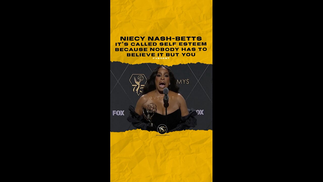 @niecynash1 It’s called self esteem because nobody has to believe it BUT YOU!