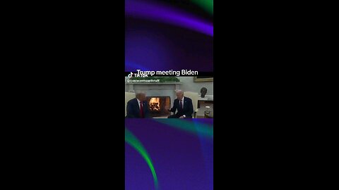 Trump meets biden