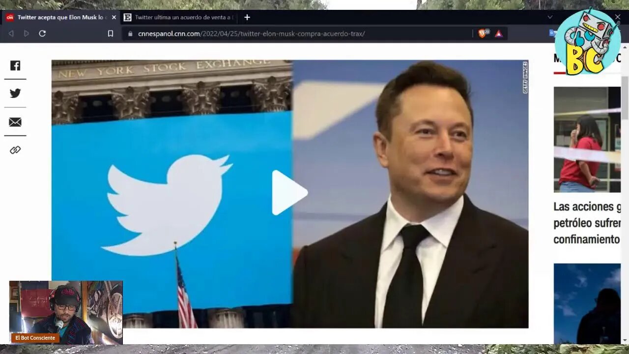 Twitter acepta que Elon Musk lo compre!!!! Arrancadera de wokes en 3, 2, 1!!!! o no?????