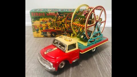 Ferris Wheel friction operated with Bell in original box