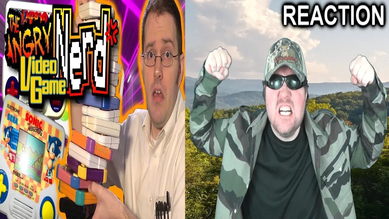 Tiger Electronic Games - Angry Video Game Nerd (AVGN) REACTION!!! (BBT)