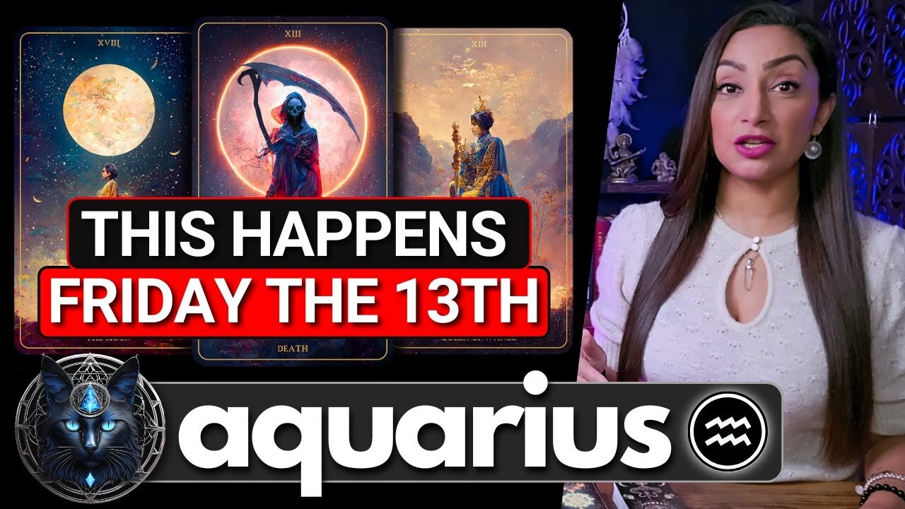 AQUARIUS ♒︎ "This Is Serious! You Should Know What's About To Happen!" 🐞 Aquarius Sign ☾₊‧⁺˖⋆