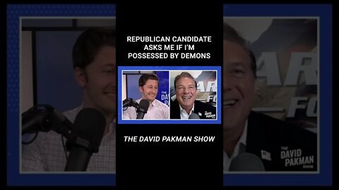 Republican Candidate Asks Me if I'm Possessed by Demons #shorts