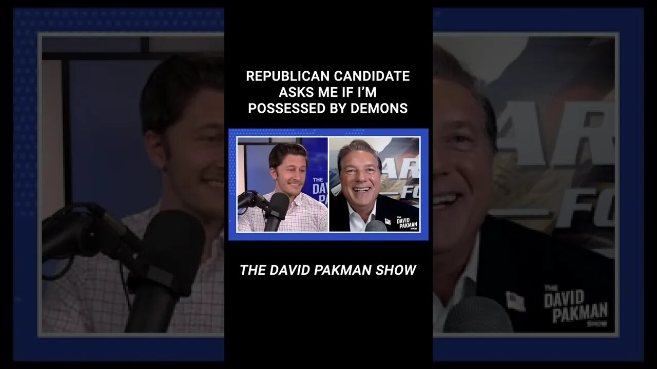 Republican Candidate Asks Me if I'm Possessed by Demons #shorts