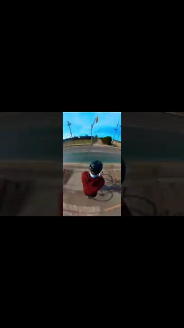 Hyperlapse of biking