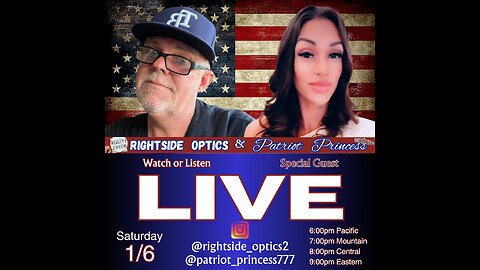 Live with Rightside Optics and Patriot Princess