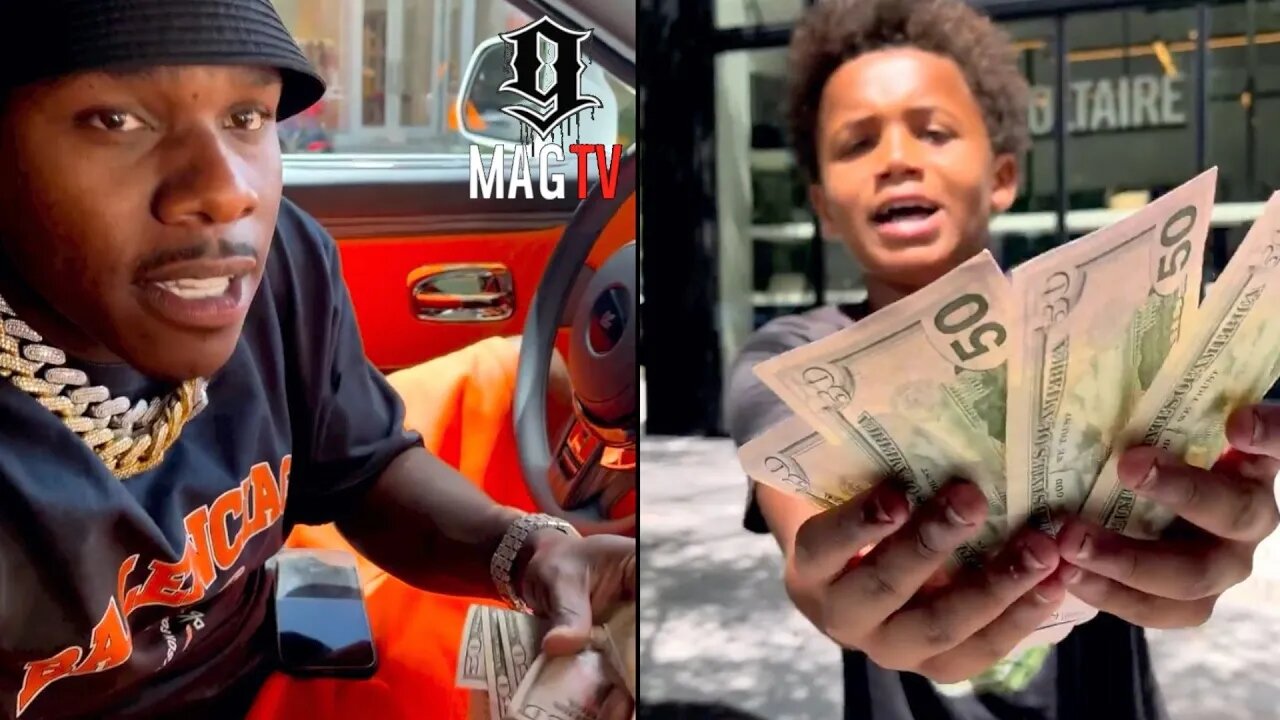 DaBaby Gives 10 Year Old $200 For Bussin Fye Freestyle Rap! 🗣