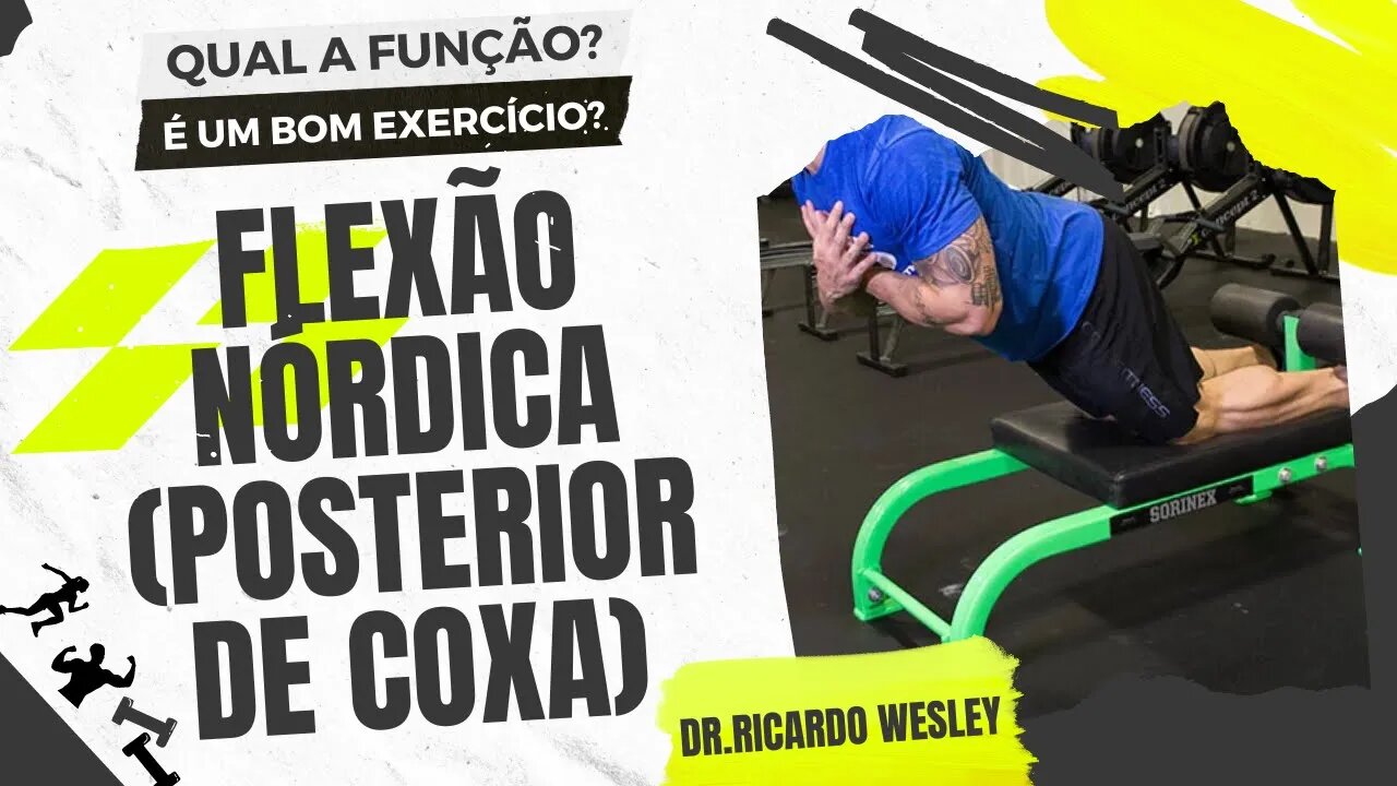 FLEXÃO NÓRDICA: Para que serve? É melhor que a mesa flexora? #hipertrofia #posteriordecoxa #treino