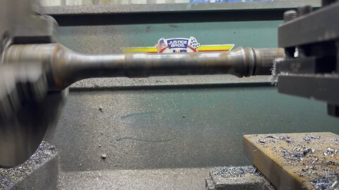 This mornings driveshaft will be straight and longer