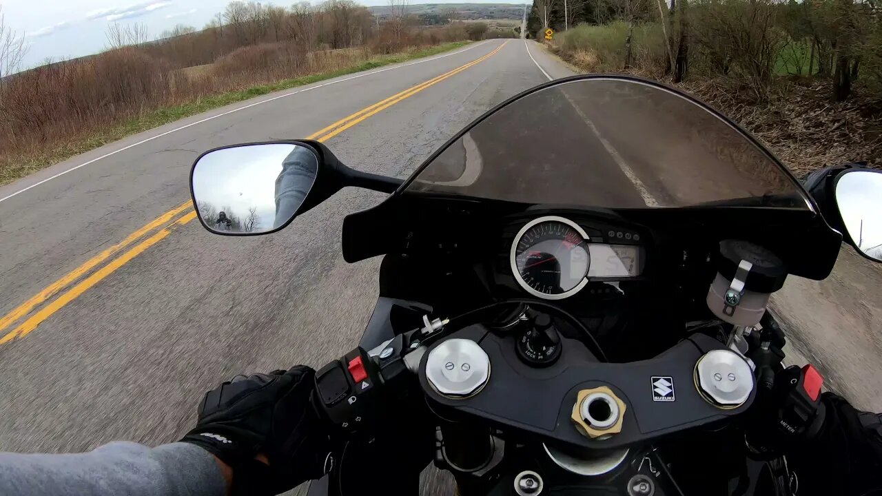 Springville NY run. 2013 Suzuki Gsxr 750. 2015 Yamaha R3. 2020 Honda Rebel 500. Honda rebel 250