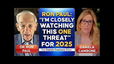 Ron Paul Reveals Top Threat in 2025; Why He Fears “This Will End Horribly”