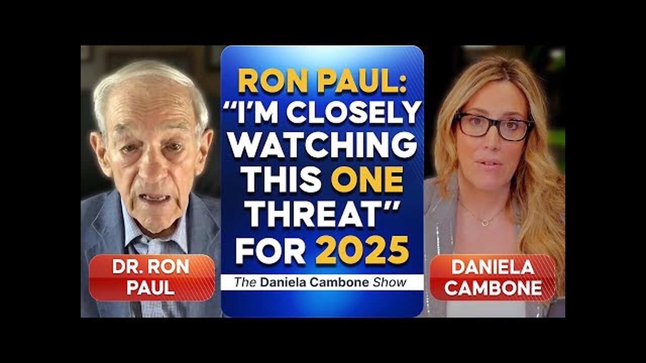 Ron Paul Reveals Top Threat in 2025; Why He Fears “This Will End Horribly”