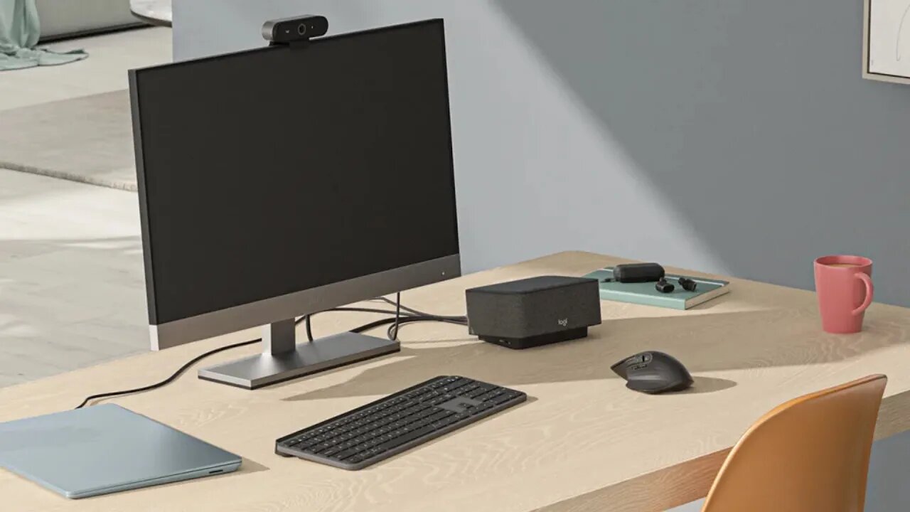 Logi Dock | The all in one docking station with meeting controls and speakerphone