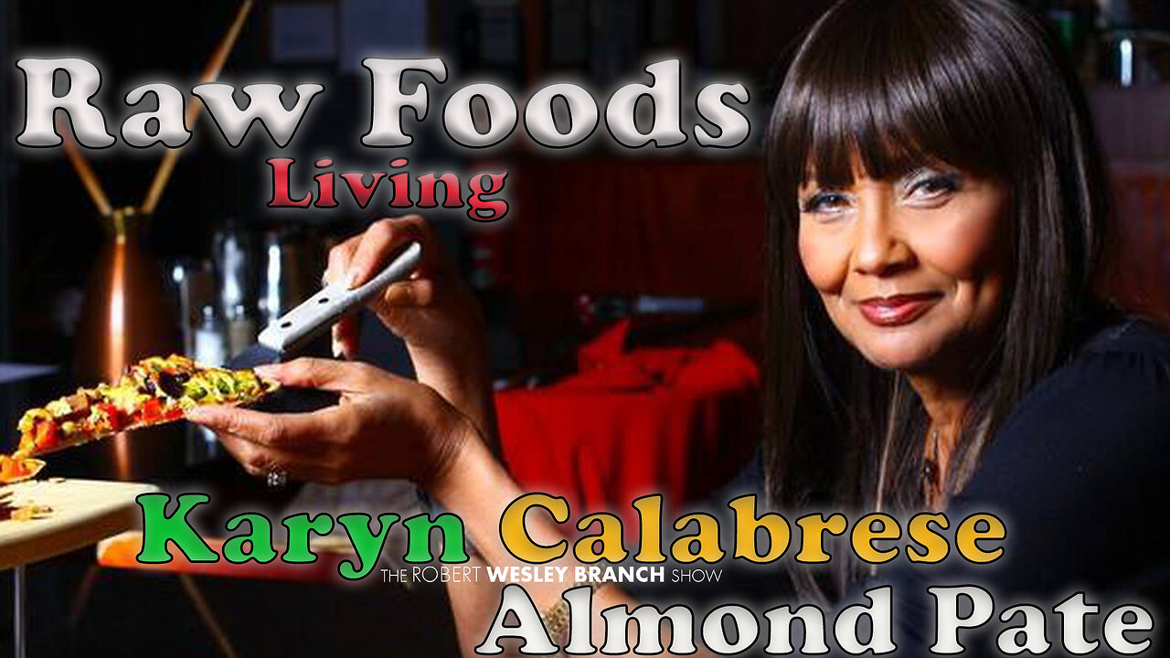 Raw Foods Living: Karyn Calabrese: "Soak Your Nuts." Almond Pate.