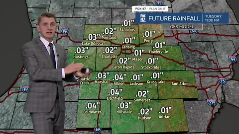 Today's Forecast: Mostly sunny, breezy and seasonal