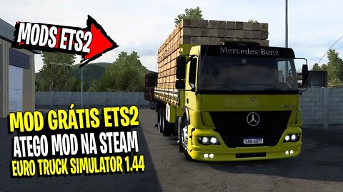 ▶️SAIU - MB ATEGO MOD NA STEAM ETS2 1.44