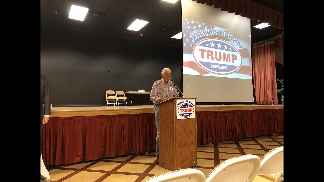 Come be part of Villagers for Trump